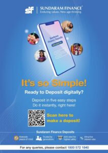 Sundaram Finance Limited Revises Deposit Interest Rates Effective 1st May 2025