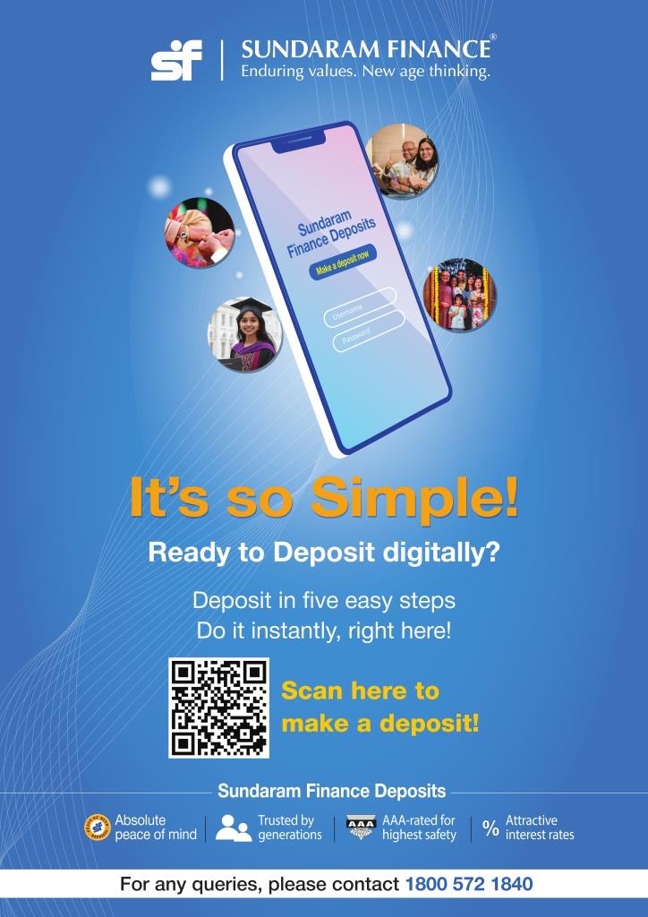 Sundaram Finance Limited Revises Deposit Interest Rates Effective 1st May 2025