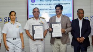 SRMIST Partners with Indian Naval Academy to Drive Innovation, Research, and Advanced Technology Education