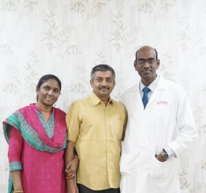 SRM Prime Hospital Performs Advanced Bloodless Laparoscopic Colon Cancer (Large Bowel) Surgery in 51-year-old Patient