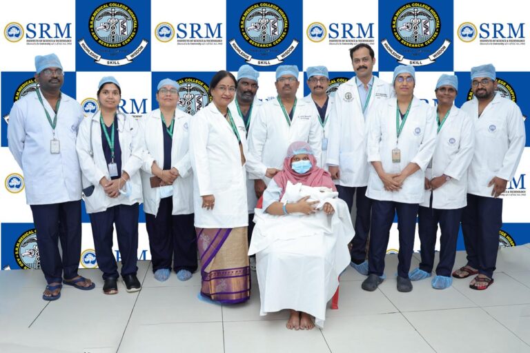 SRM Medical College Hospital & Research Centre, Kattankulathur Successfully Manages Rare High-Risk Pregnancy Complicated by Liver Tumour