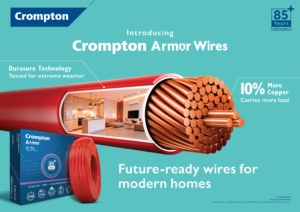 Crompton Enters House Wires
