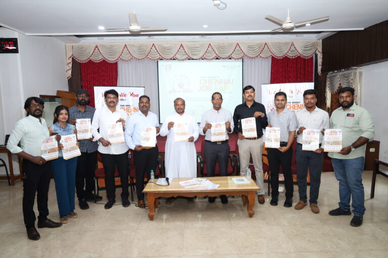 Mega Chennai Job Fair to Feature 500+ Companies at Loyola College on July 11.