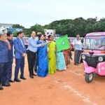 Rotary Club of Anna Nagar Madras and Aptus Value Housing Distribute 27 “Pink” Autos to Women