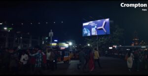 Crompton Reimagines Product Experience with Tech‑Powered, Interactive OOH at Chennai Central