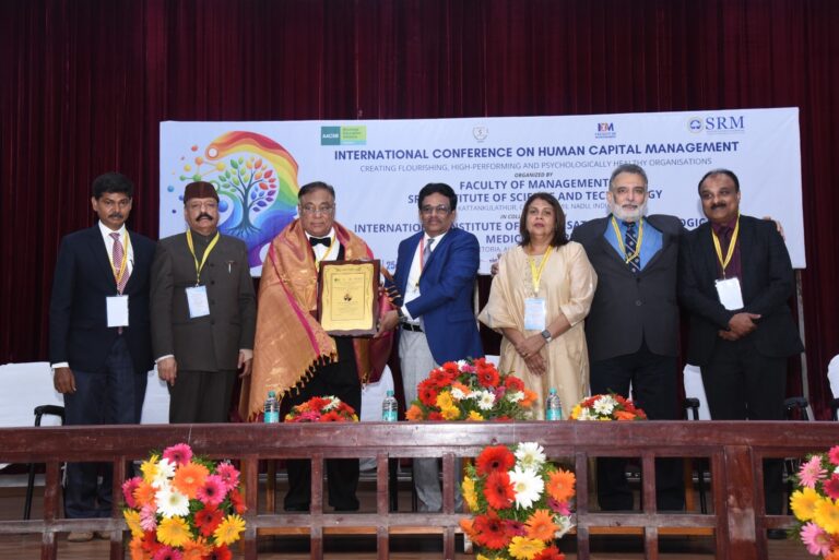 SRM Institute of Science and Technology Organized International Conference on Human Capital Management