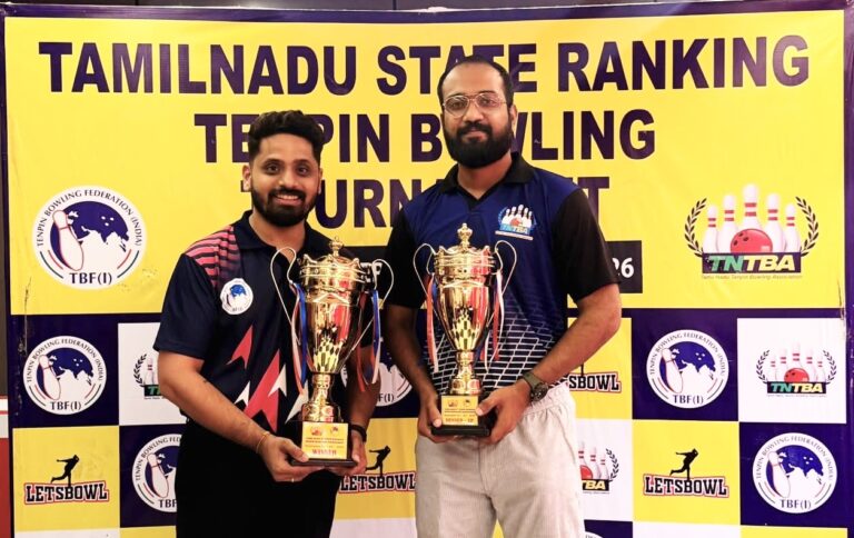 2nd Tamil Nadu State Ranking Tenpin Bowling Tournament Lets Bowl, Thoraipakkam, Chennai