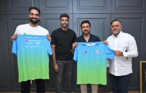 Actor Suriya Unveils Official T-Shirt for Chargebee Chennai Runs 2026, an MRT1 Initiative